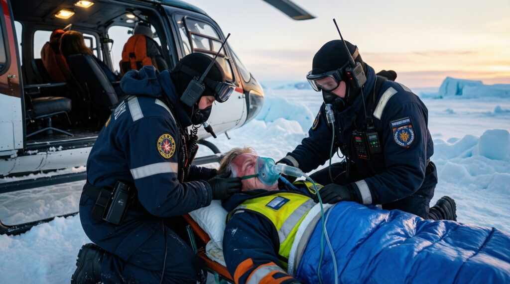 Арктическая медицина: как устроена помощь в отдалённых посёлках и на месторождениях - иллюстрация