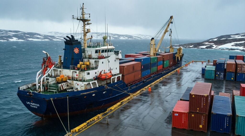 Транспорт и логистика: зимники, навигация, авиасообщение и северный завоз - главное - иллюстрация