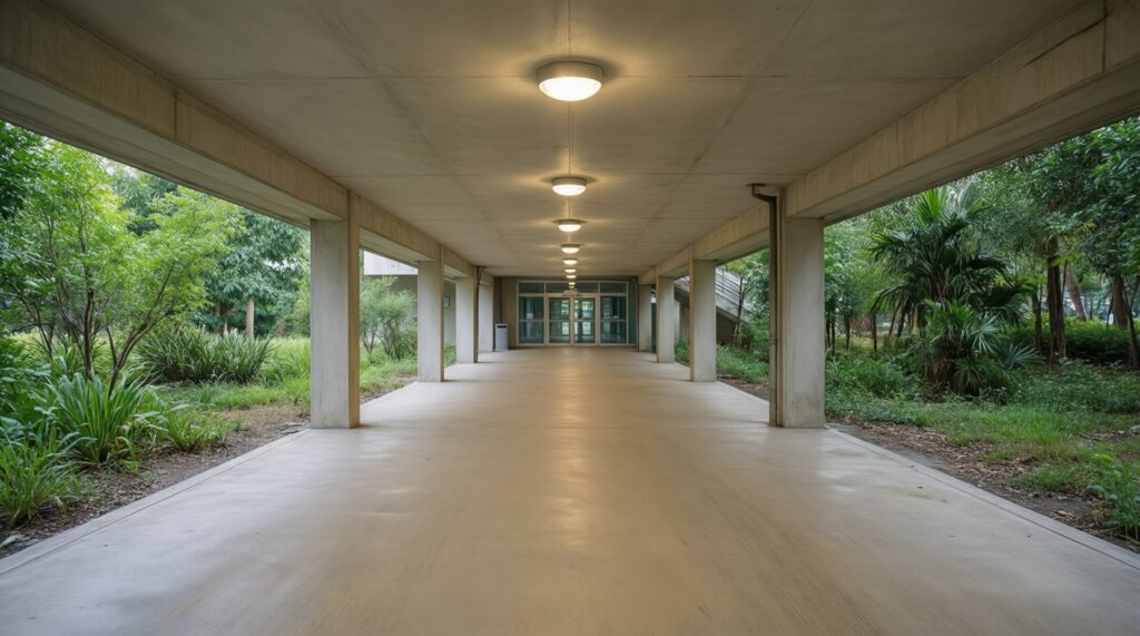 Городская среда: благоустройство, дворы, набережные, освещение и общественные пространства - иллюстрация